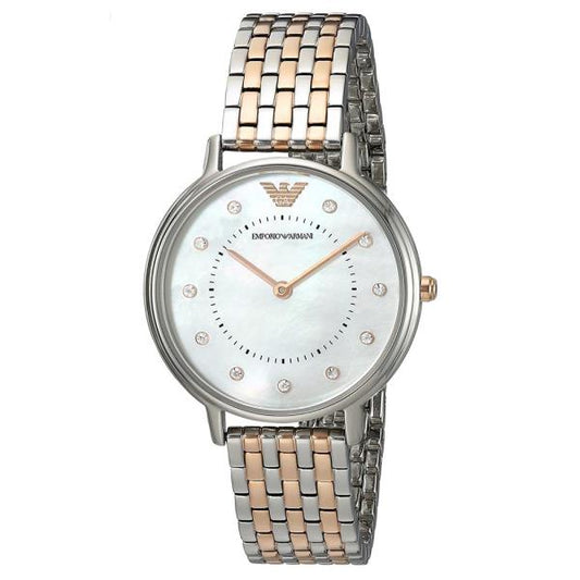 Buy Emporio Armani Women’s Quartz Stainless Steel Mother of Pearl Dial 28mm Watch - AR11094 in Pakistan
