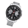 Buy Tommy Hilfiger Quartz Stainless Steel Black Dial 46mm Watch for Men - 1791472 in Pakistan