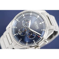 Buy Hugo Boss Mens Quartz Pioneer Silver Stainless Steel Blue Dial 44mm Watch - 1513867 in Pakistan
