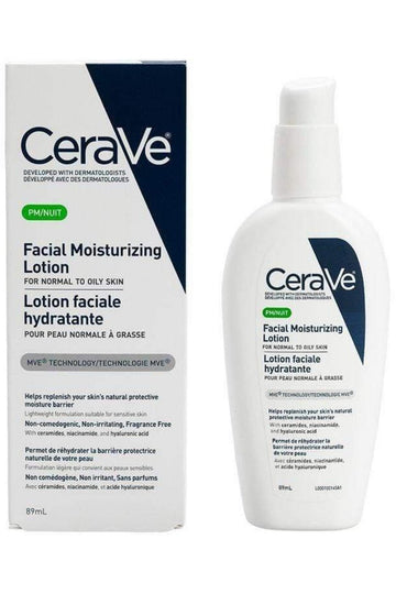 Buy CeraVe PM Facial Moisturizing Lotion For Normal to Oily Skin - 89ml in Pakistan