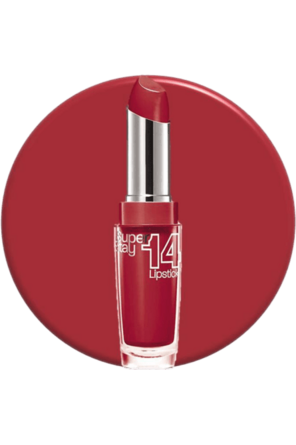 Buy Maybelline Super Stay 14Hr Lipstick - Non Stop Red (510) in Pakistan