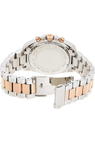 Buy Michael Kors Mens Chronograph Quartz Stainless Steel Blue Dial 43mm Watch - 5606 in Pakistan