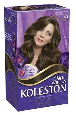 Buy Wella Koleston Kit 6 1 Dark Ash Blonde MENAP in Pakistan