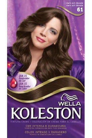 Buy Wella Koleston Kit 6 1 Dark Ash Blonde MENAP in Pakistan