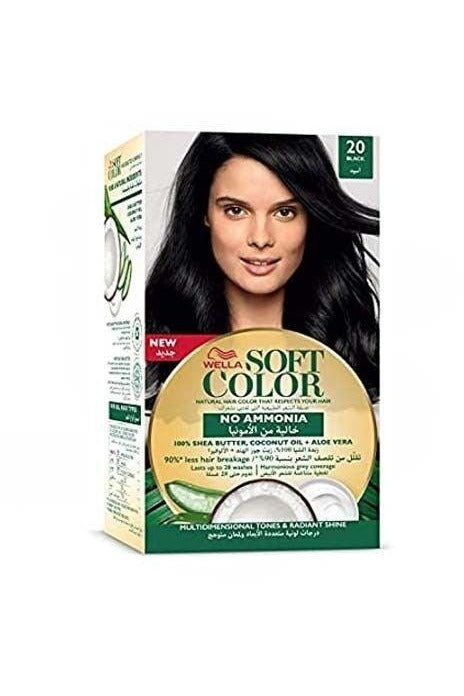 Buy Wella Soft Kit 20 Black - 125ml in Pakistan