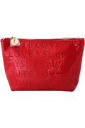 Buy Yves Saint Laurent Beaute Love Cosmetic Bag - Red in Pakistan