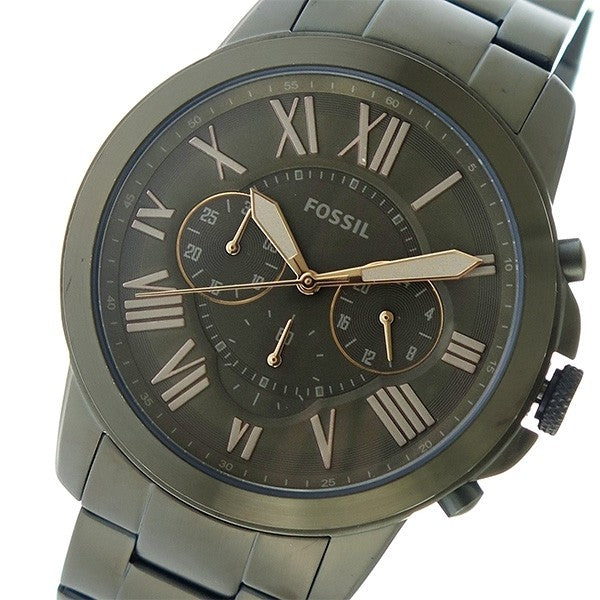 Buy Quartz Stainless Steel Dark Brown Dial 44Mm Watch For Men in Pakistan