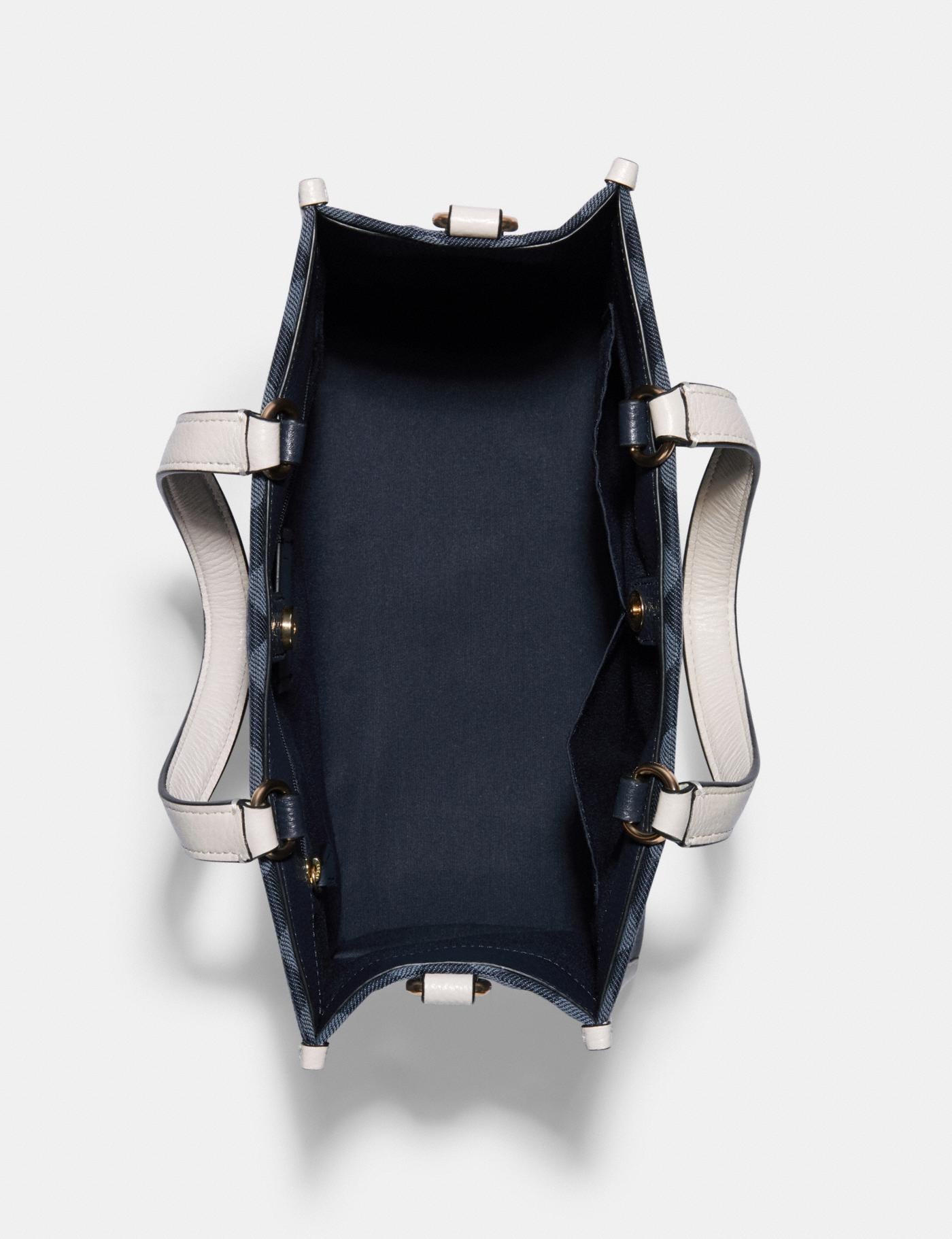 Buy Coach Dempsey Carryall In Signature Jacquard With Stripe And Coach Patch Bag Large in Pakistan