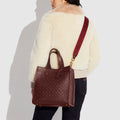 Buy Coach Field Tote In Signature Leather Bag Large - Wine in Pakistan