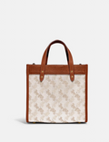 Buy Coach Field Tote In Signature Canvas With Horse And Carriage Print Bag Small - Beige in Pakistan