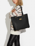 Buy Coach Theo Tote Bag Large - Black in Pakistan