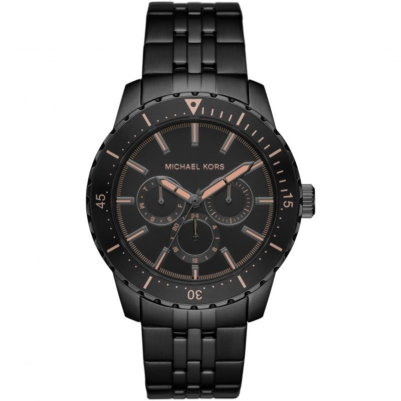 Buy Michael Kors Mens Chronograph Quartz Stainless Steel Black Dial 44mm Watch - Mk7157 in Pakistan
