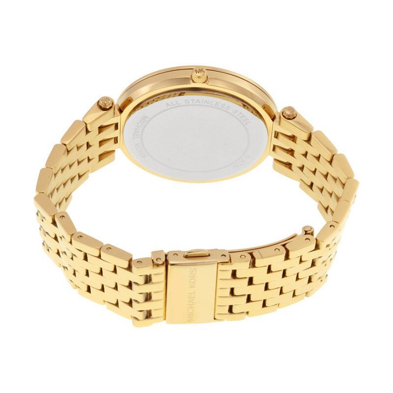 Buy Michael Kors Womens Quartz Darci Stainless Steel Gold Dial 39mm Watch - Mk3438 in Pakistan