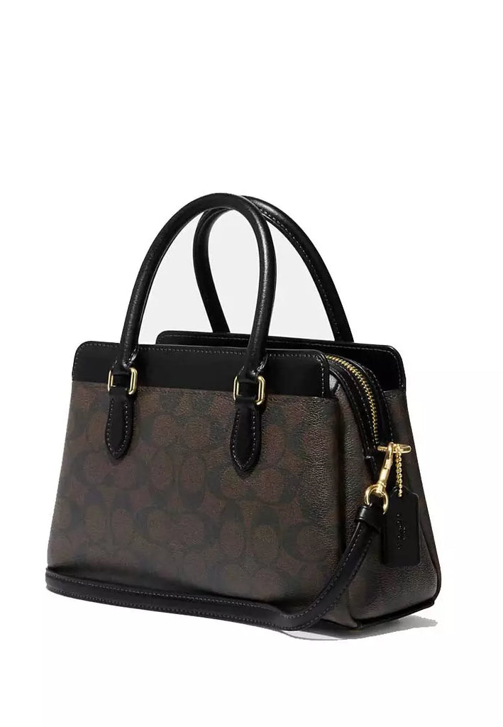 Buy Coach Mini Darcie Carryall in Signature Canvas Bag Small in Pakistan