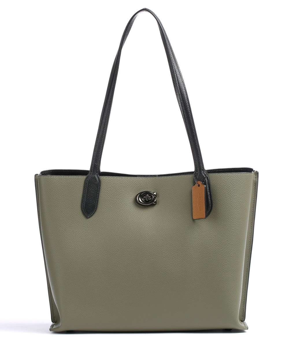 Buy Coach Willow Tote Bag Small - Army Green in Pakistan