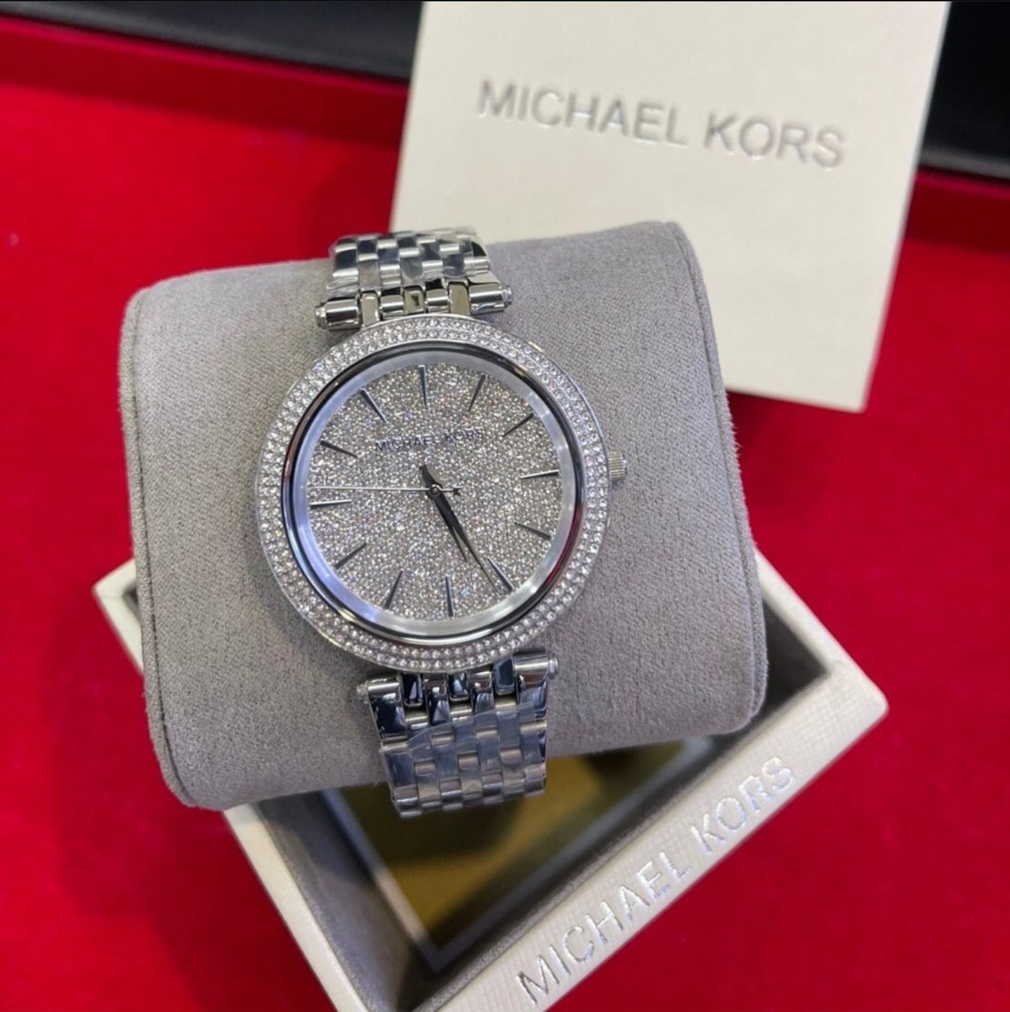 Buy Michael Kors Women's Darci Silver-Tone Stainless Steel Watch - MK3437 in Pakistan