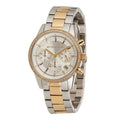 Buy Michael Kors Womens Quartz Chronograph Ritz Two Tone Stainless Steel White Dial 37mm Watch - Mk6474 in Pakistan