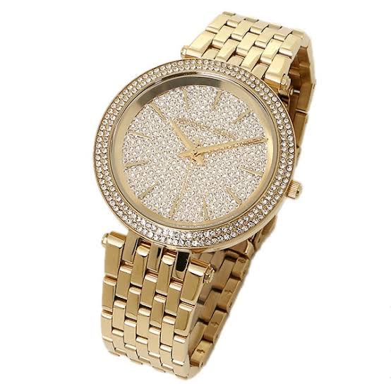 Buy Michael Kors Women’s Quartz Stainless Steel Gold Dial 39mm Watch - MK3438 in Pakistan