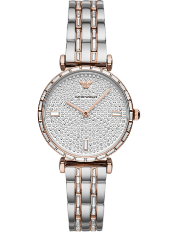 Buy Emporio Armani Women's Analog Stainless Steel Silver Dial 32mm Watch AR11293 in Pakistan