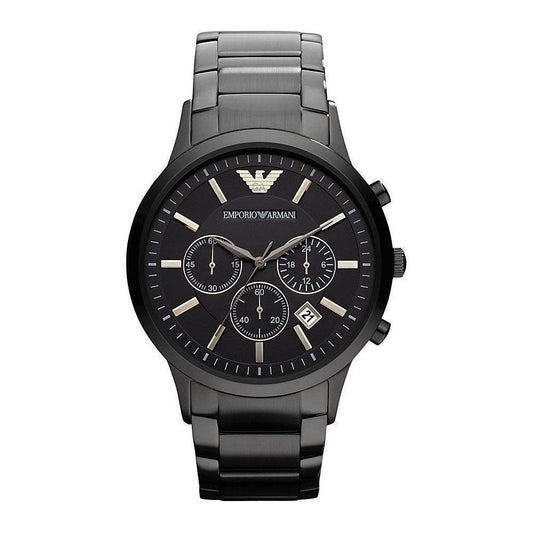 Buy Emporio Armani Mens Quartz Stainless Steel Black Dial 43mm Watch - Ar2453 in Pakistan