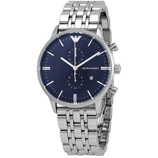 Buy Emporio Armani Men’s Chronograph Stainless Steel 43mm Watch - AR80013 in Pakistan