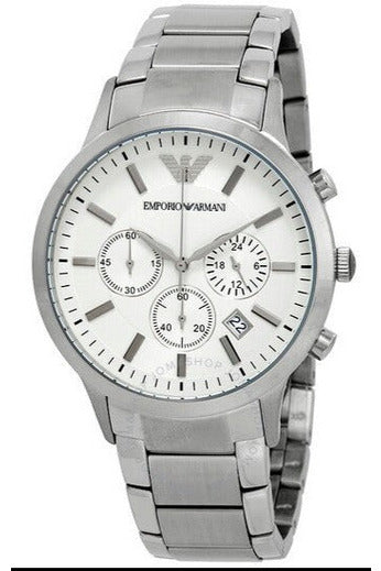 Buy Emporio Armani Men’s Quartz Stainless Steel Cream Dial 43mm Watch AR2458 in Pakistan