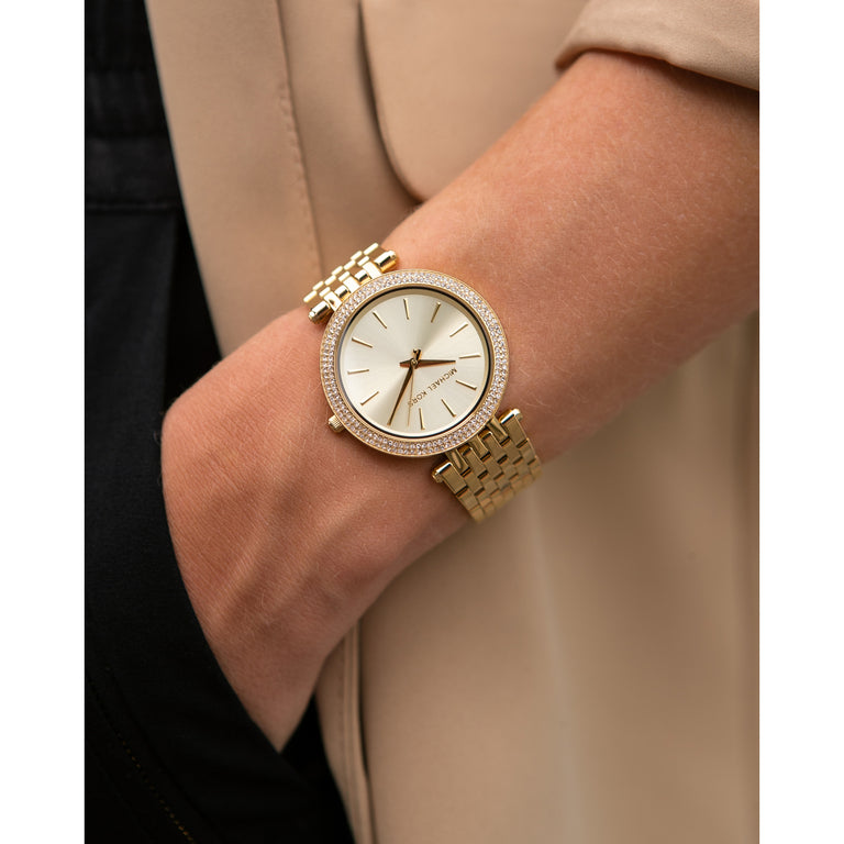 Buy Michael Kors Quartz Stainless Steel Gold Dial 39mm Watch for Women- Mk3191 in Pakistan
