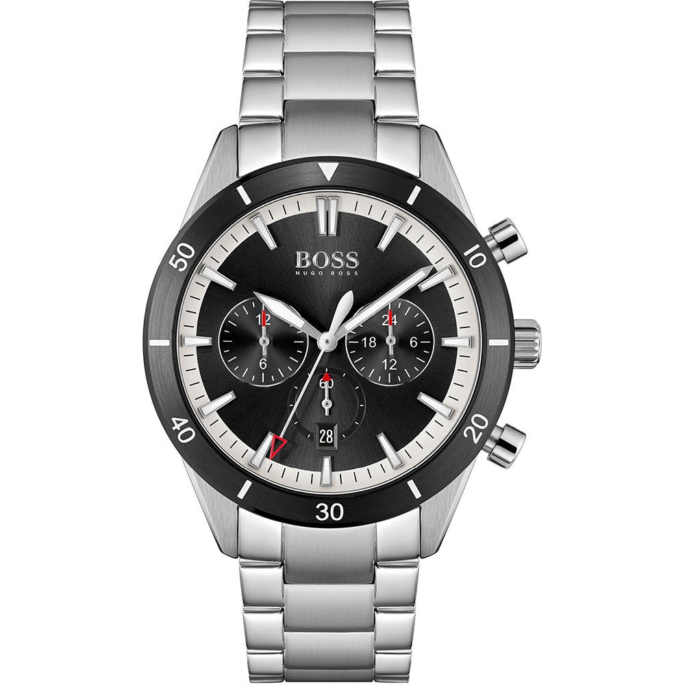 Buy Hugo Boss Mens Quartz Stainless Steel Black Dial 44mm Watch - 1513862 in Pakistan