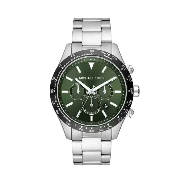 Buy Michael Kors Mens Quartz Stainless Steel Green Dial 45mm Watch - Mk8912 in Pakistan