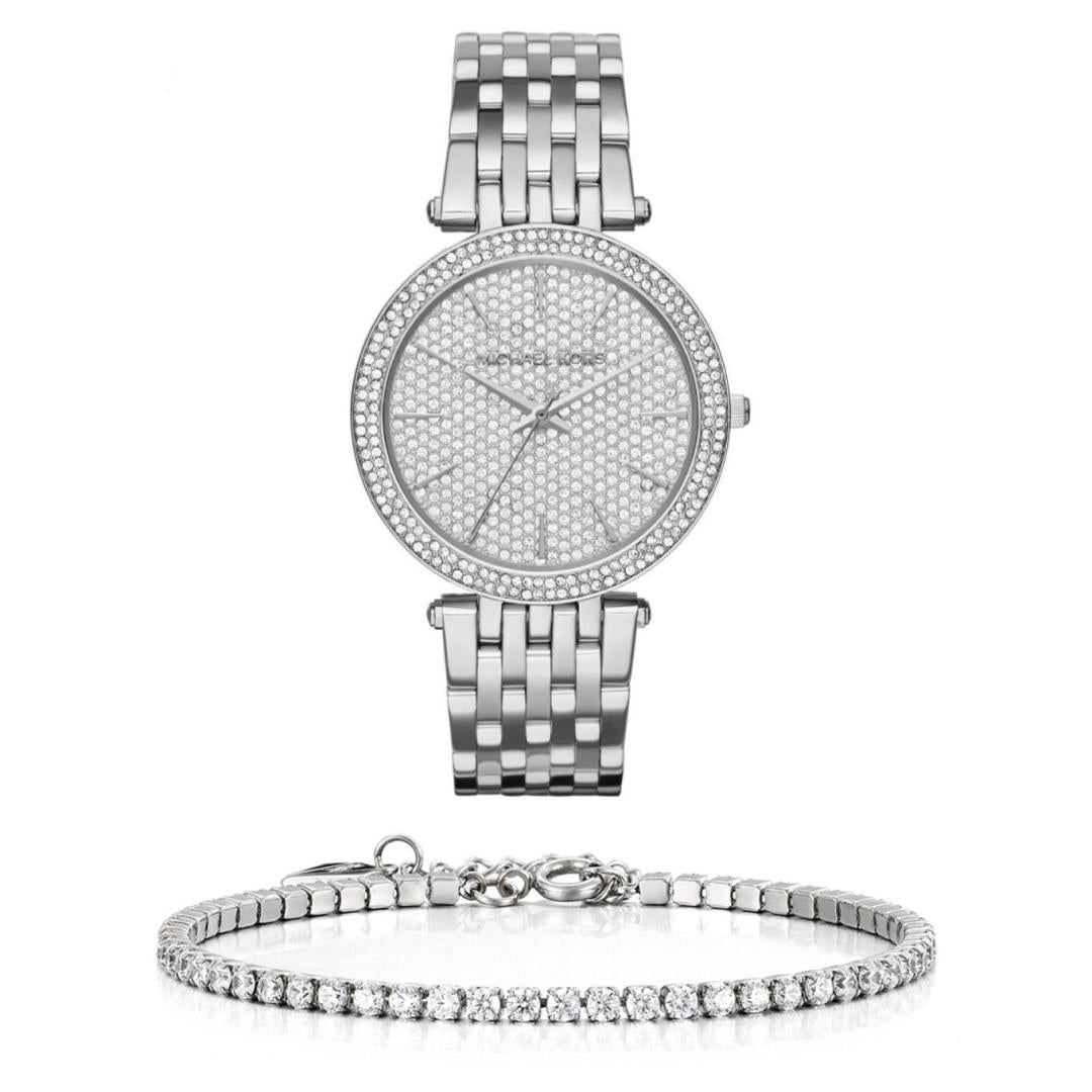 Buy Michael Kors Women's Darci Silver-Tone Stainless Steel Watch - MK3437 in Pakistan