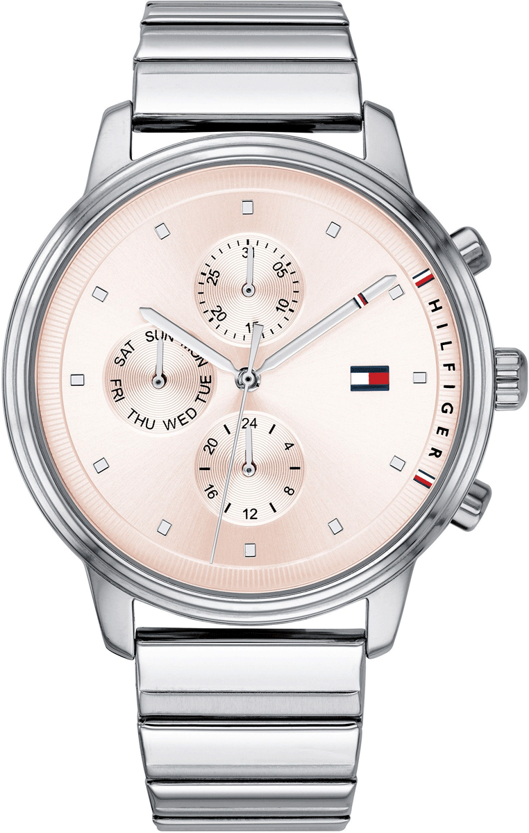 Buy Tommy Hilfiger Quartz Stainless Steel Pink Dial 38mm Watch for Women - 1781904 in Pakistan