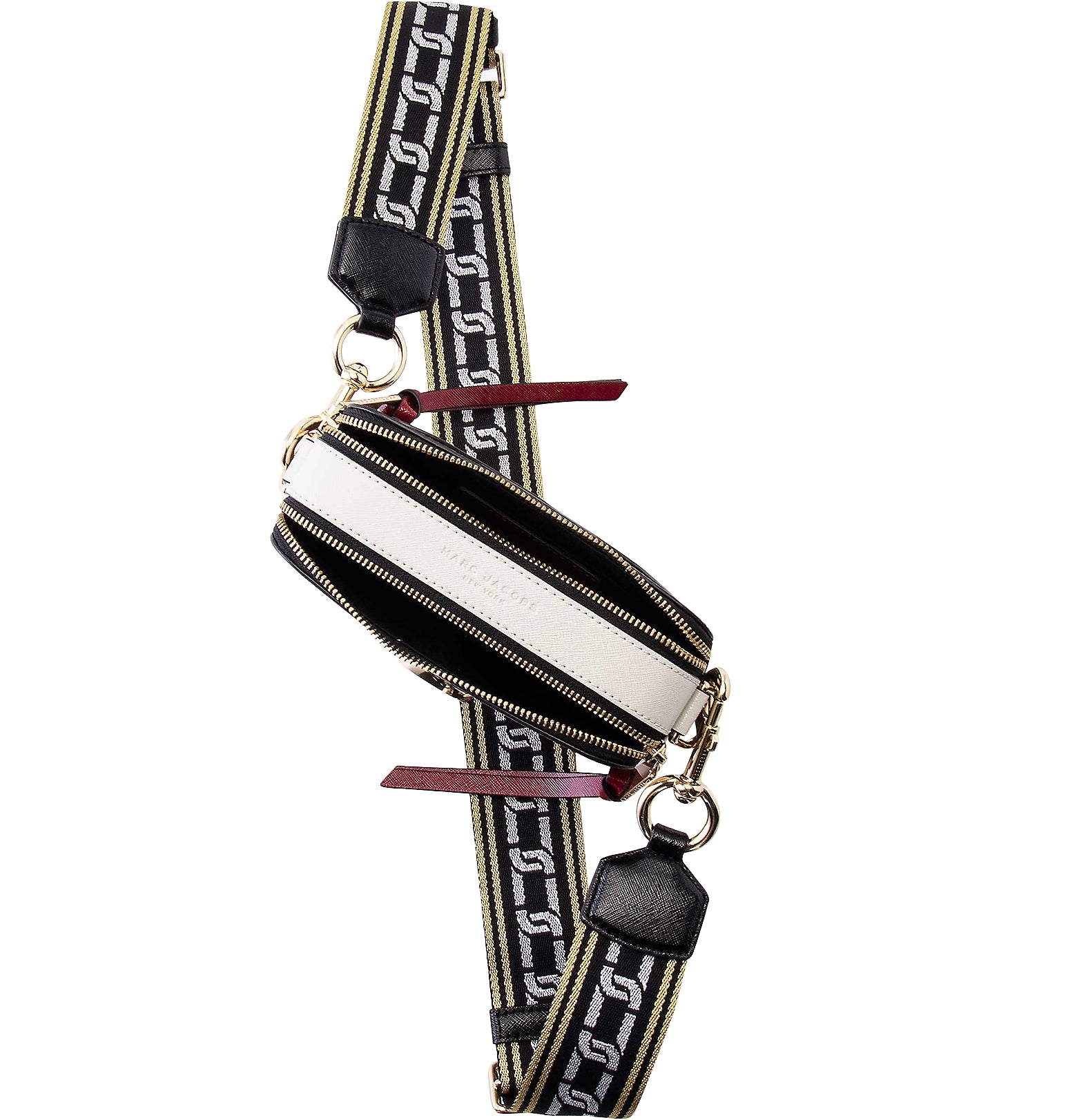 Buy Marc Jacobs The Snap Shot Bag Small - Deep Maroon - Graphite in Pakistan