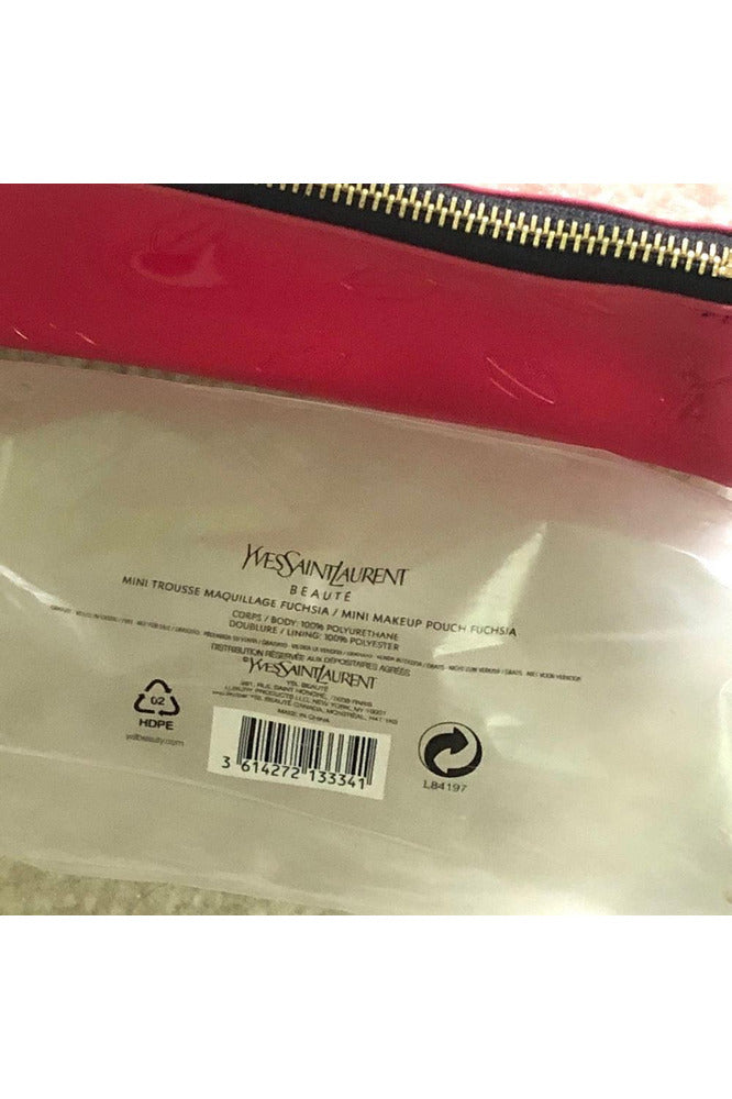 Buy Yves Saint Laurent Beaute Mini Makeup Pouch - Red in Pakistan