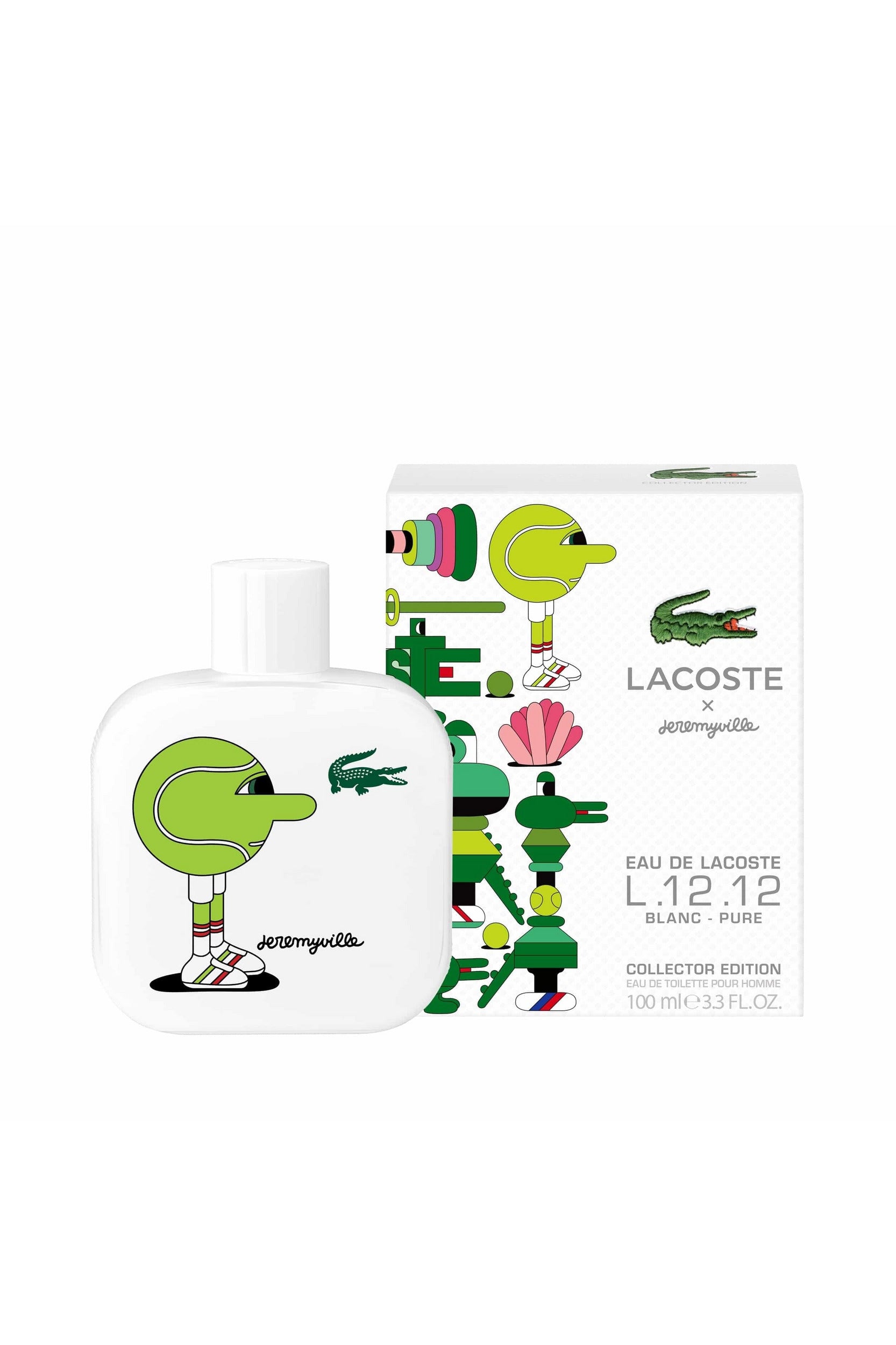 Buy Lacoste x Jeremyville Blanc Pure Collector Edition for Men - 100ml in Pakistan