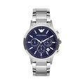 Buy Emporio Armani Men's Chronograph Quartz Stainless Steel Blue Dial 41mm Watch AR2448 in Pakistan