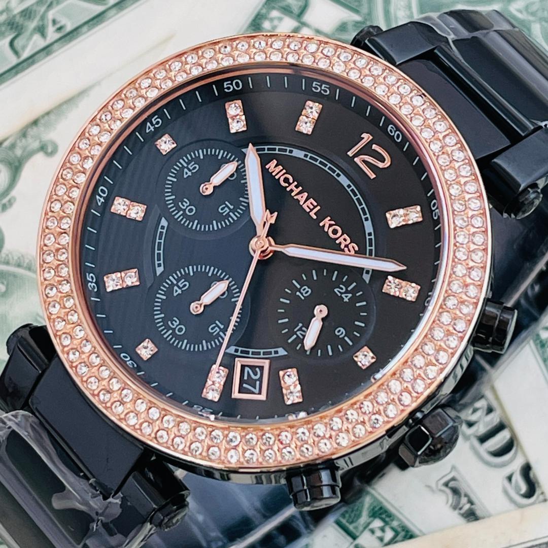 Buy Michael Kors Womens Quartz Stainless Steel Black Dial 39mm Watch - Mk5885 in Pakistan