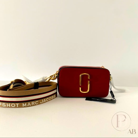 Buy Marc Jacobs The Snap Shot Bag Small - Cranberry Multi in Pakistan