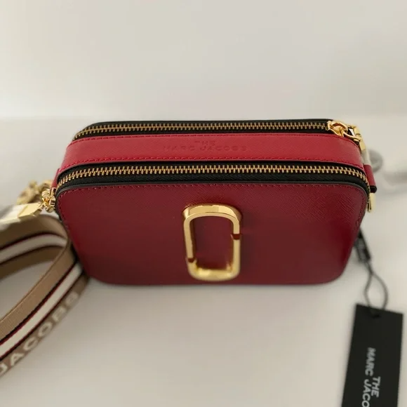 Buy Marc Jacobs The Snap Shot Bag Small - Cranberry Multi in Pakistan