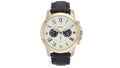 Buy Men's Chronograph Quartz Leather Strap Off White Dial 44Mm Watch in Pakistan