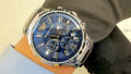Buy Emporio Armani Men's Chronograph Quartz Stainless Steel Blue Dial 41mm Watch AR2448 in Pakistan