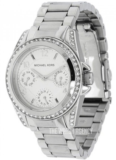 Buy Michael Kors Womens Analog Blair Silver Stainless Steel Silver Dial 33mm Watch - Mk5612 in Pakistan
