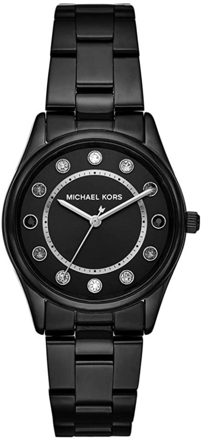 Buy Michael Kors Colette Analog Black Dial Black Stainless Steel Strap Women's Watch - MK6606 in Pakistan