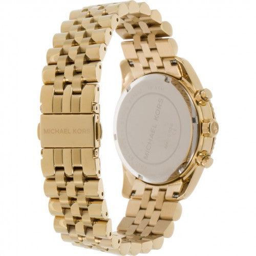 Buy Michael Kors Womens Quartz Parker Gold Stainless Steel White Dial 38mm Watch - Mk5780 in Pakistan
