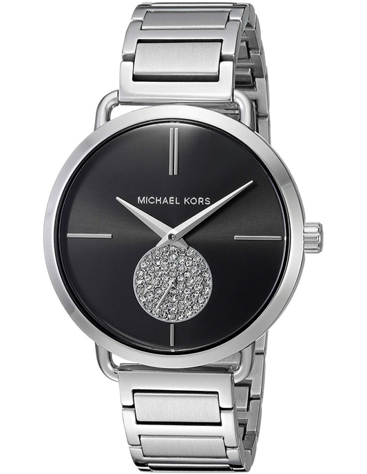 Buy Michael Kors Womenβs Quartz Stainless Steel Black Dial 36mm Watch - MK3638 in Pakistan