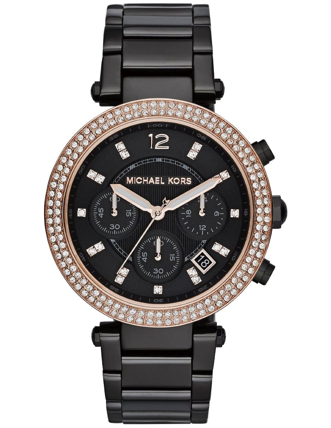 Buy Michael Kors Womens Quartz Stainless Steel Black Dial 39mm Watch - Mk5885 in Pakistan
