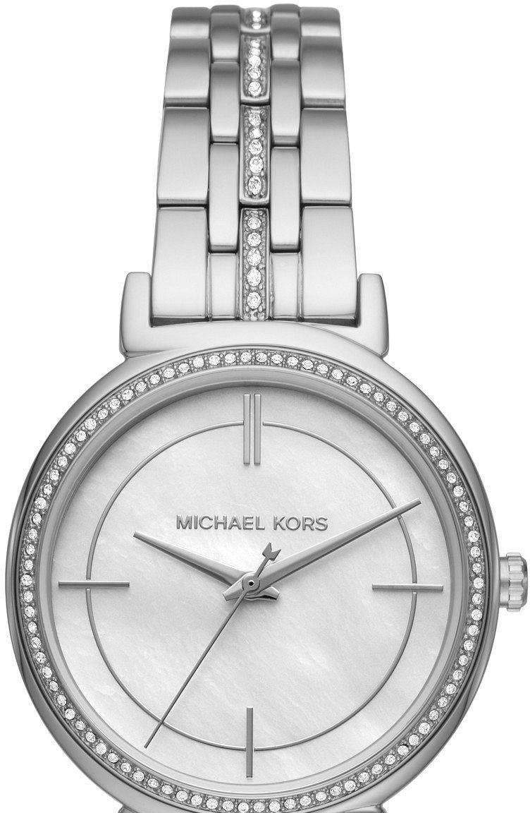Buy Michael Kors Quartz Stainless Steel Mother Of Pearl Dial 33mm Watch for Women - Mk3641 in Pakistan