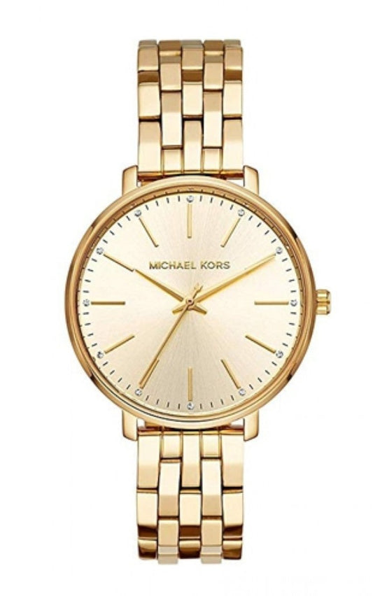 Buy Michael Kors Pyper Gold Dial Gold Stainless Steel Strap Women's Watch Gold - Mk3898 in Pakistan