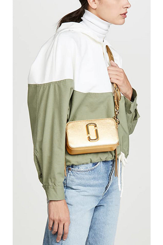 Buy Marc Jacobs Snap Shot Camera Bag - Metallic Gold in Pakistan
