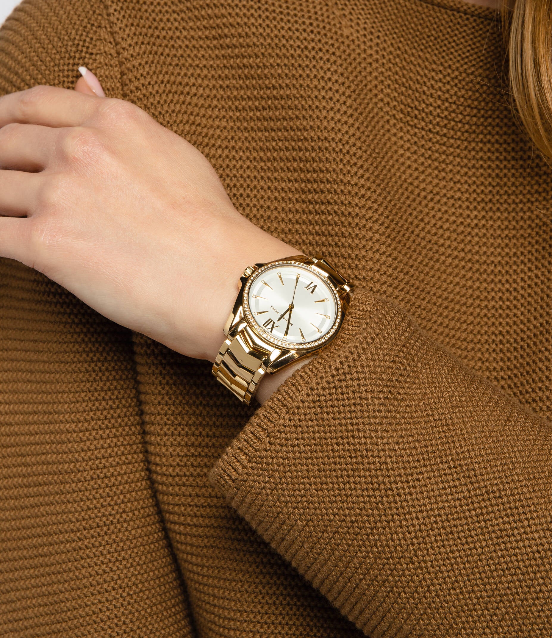 Buy Michael Kors Womens Quartz Whitney Stainless Steel White Dial 38mm Watch - Mk6693 in Pakistan