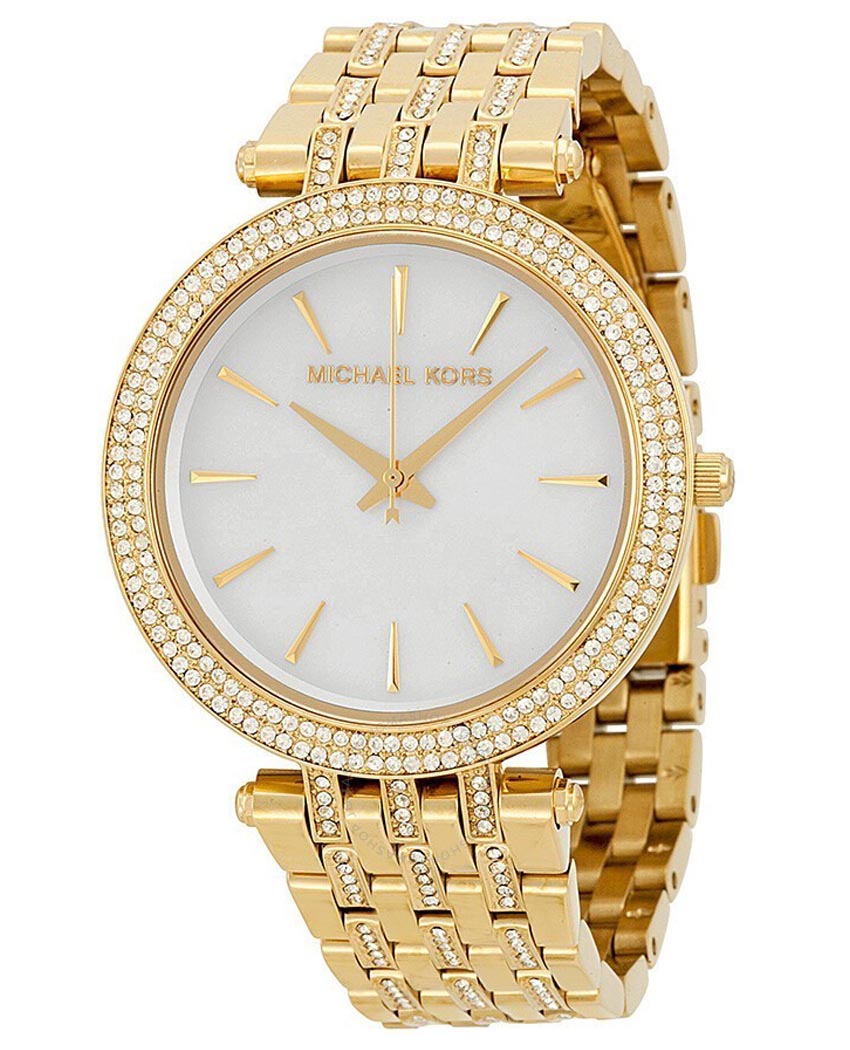 Buy Michael Kors Quartz Stainless Steel Mother Of Pearl Dial 39mm Watch for Women - Mk3219 in Pakistan
